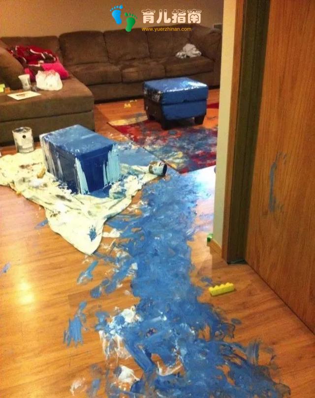 看了这些照片你就会明白，如果孩子突然变安静了有多恐怖”