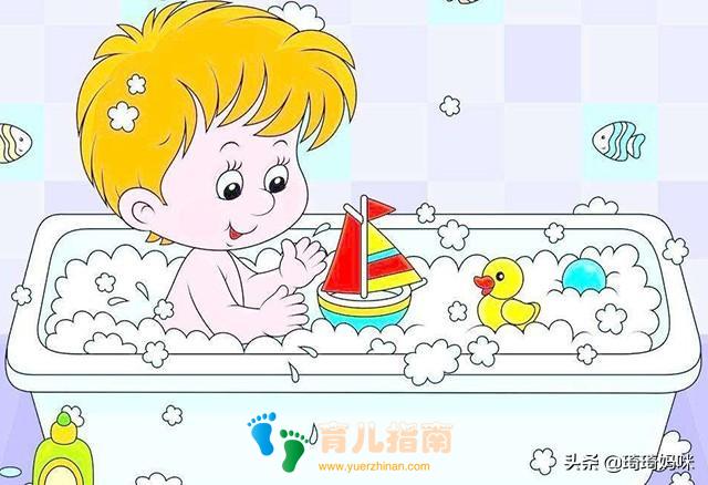 一天之中什么时间给宝宝洗澡最好,这2个时间段别错过