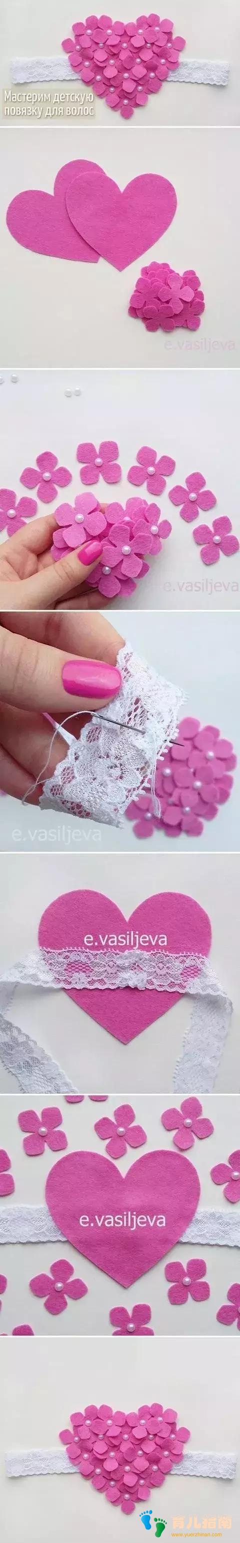 幼儿园手工制作 | 幼师常用的不织布手工花，孩子简单容易学