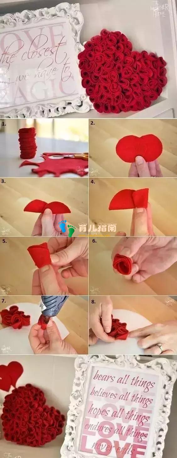 幼儿园手工制作 | 幼师常用的不织布手工花，孩子简单容易学