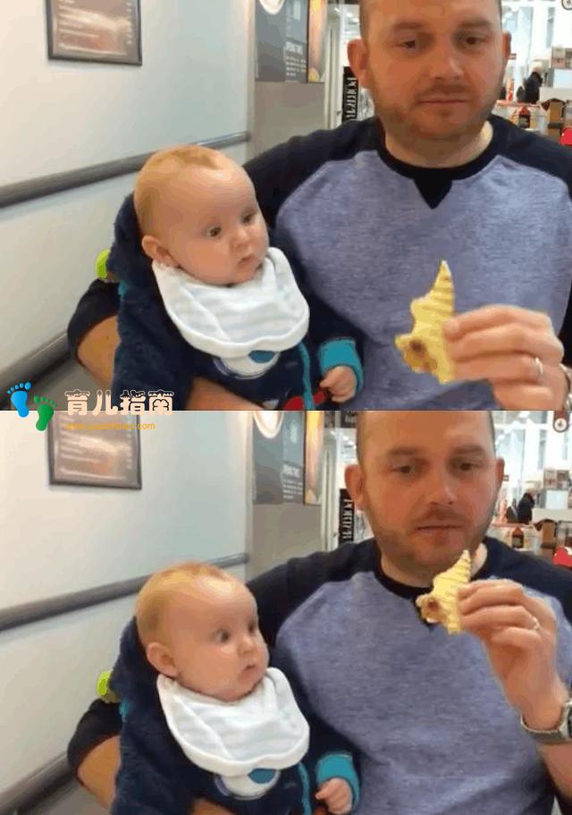 餐厅吃饭，孩子眼巴巴看着别人冰淇淋，宝妈一番话，轻松化解尴尬