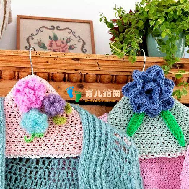 漂亮的手工编织衣物,色彩很美,我编织的是生活