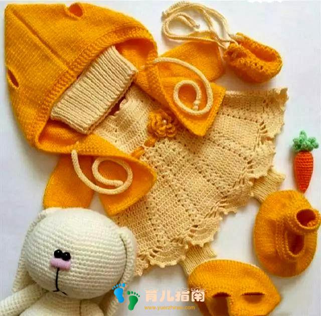 漂亮的手工编织衣物,色彩很美,我编织的是生活