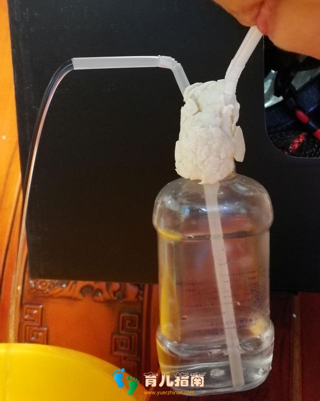 喷泉表演?也可以跟孩子一起来制作