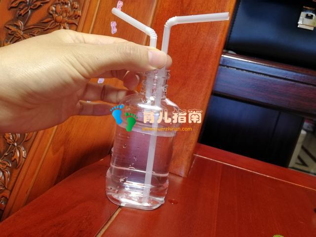 喷泉表演?也可以跟孩子一起来制作