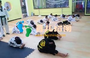 孩子练跆拳道，家长也同样受益