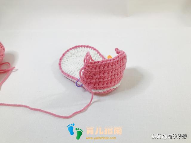 每行6针短针 每行6针短针