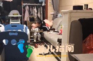 萌娃日常被姐姐“摆弄”火了，姐姐：这个“玩具”深得我心