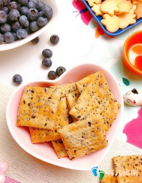 黑芝麻苏打饼 黑芝麻苏打饼