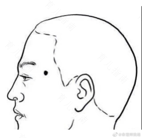 前额部的4种保健推拿法
