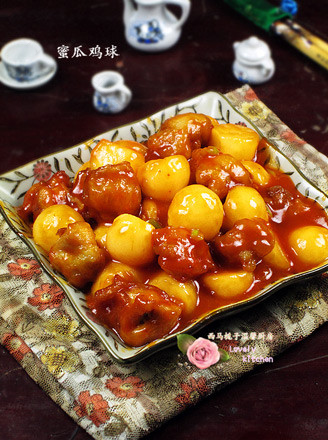 骨香鸡球是如何制作成形的