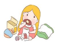 贪吃会惹祸 准妈妈吃夜宵害处多