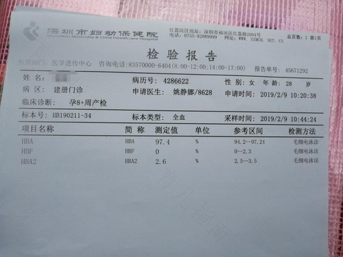 血常规哪几项看地贫携带者 血常规哪几项看地贫携带者