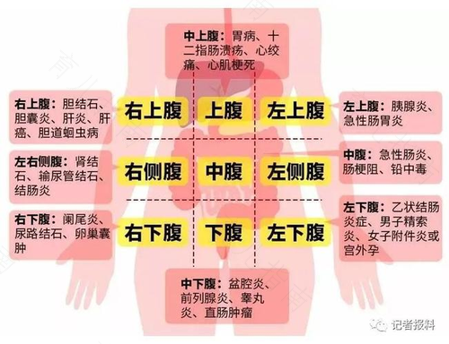 左腹突然很痛怎么回事男 左腹突然很痛怎么回事男