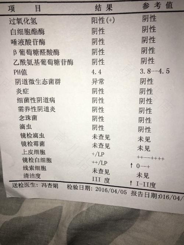 白带检查ph偏高 白带检查ph偏高