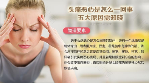 反胃恶心想吐头痛是什么原因