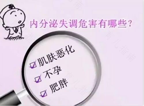 内分泌失调怎么造成的?
