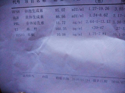 性激素六项能查出啥病