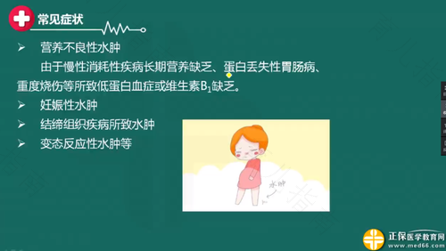 营养不良性水肿的原因 营养不良性水肿的原因