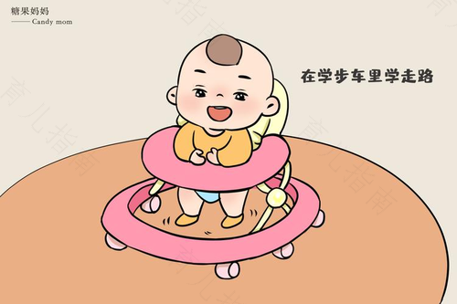 学步宝宝摔倒了让他自己爬起继续走