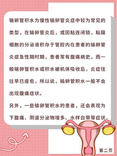 输卵管一侧积水怎么治疗 输卵管一侧积水怎么治疗