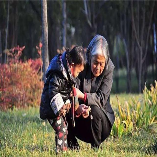 孩子给爷爷奶奶带好吗