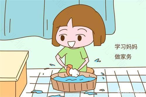 锻炼宝宝成为妈妈的好帮手