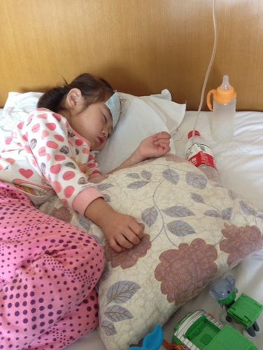 幼儿园回来的小病号