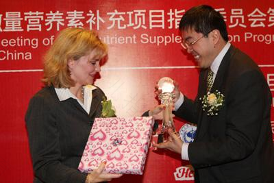 卫生部中国西部儿童微量营养素项目内蒙古考察